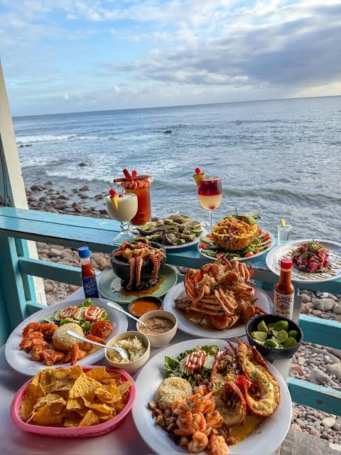 Cena en O Barco, mariscos frente al mar, para 2 personas