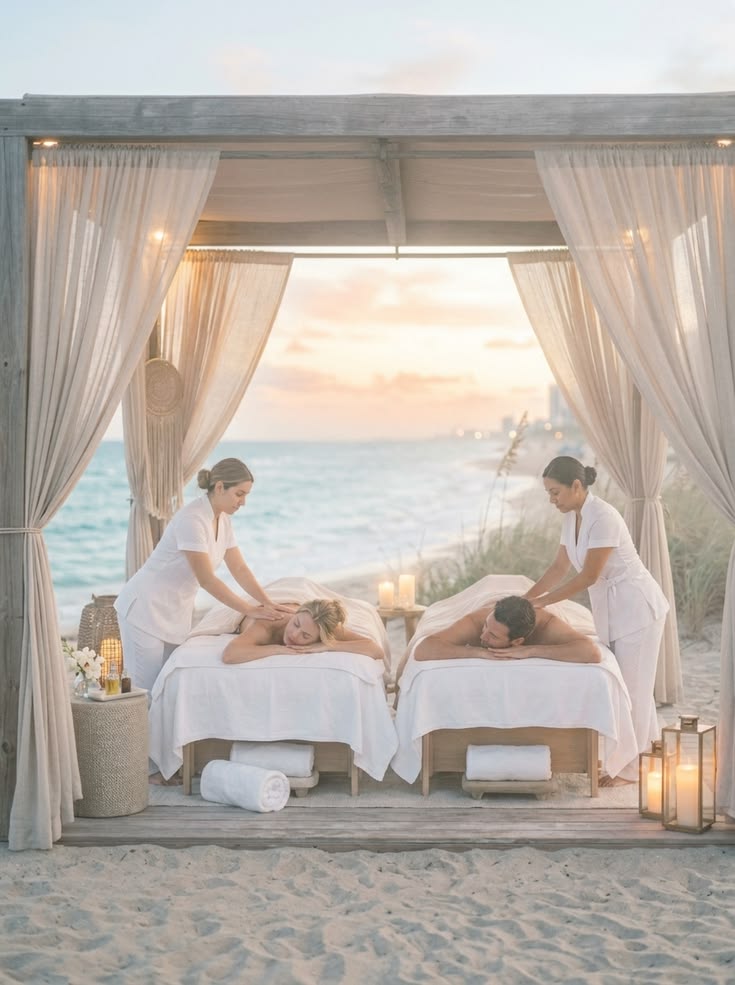 Spa day de pareja: masajes y circuito