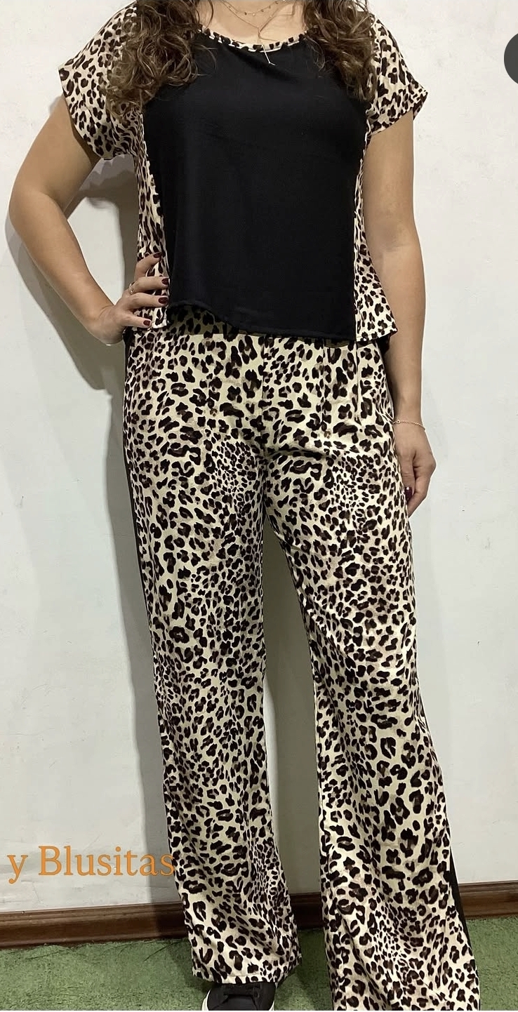 Conjunto Animal print
