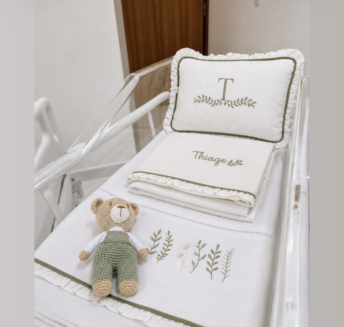 Set de sabanitas para Cunita sanatorio y colecho [Too cute]